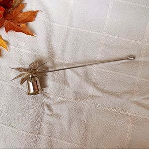 Vintage Poinsettia Candle Snuffer